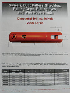 Directional Drilling Swivels 2000 series