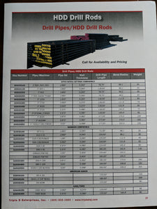 HDD Drill Rods